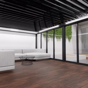 4x4 Otomatik Alüminyum Pergola Sistemi