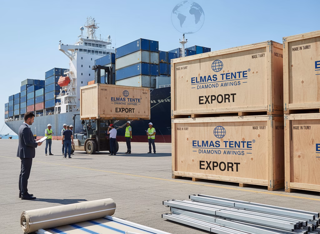 Elmas Tente ile Avrupa’ya Tente İhracatı